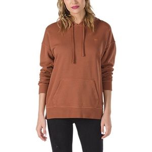 This is a brown vans skateboard hoodie